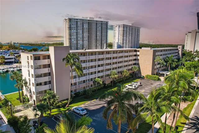 a view of a city with tall buildings