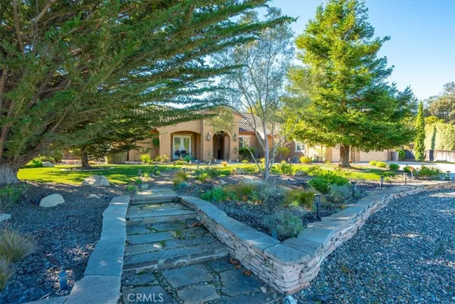 a view of a house with a swimming pool