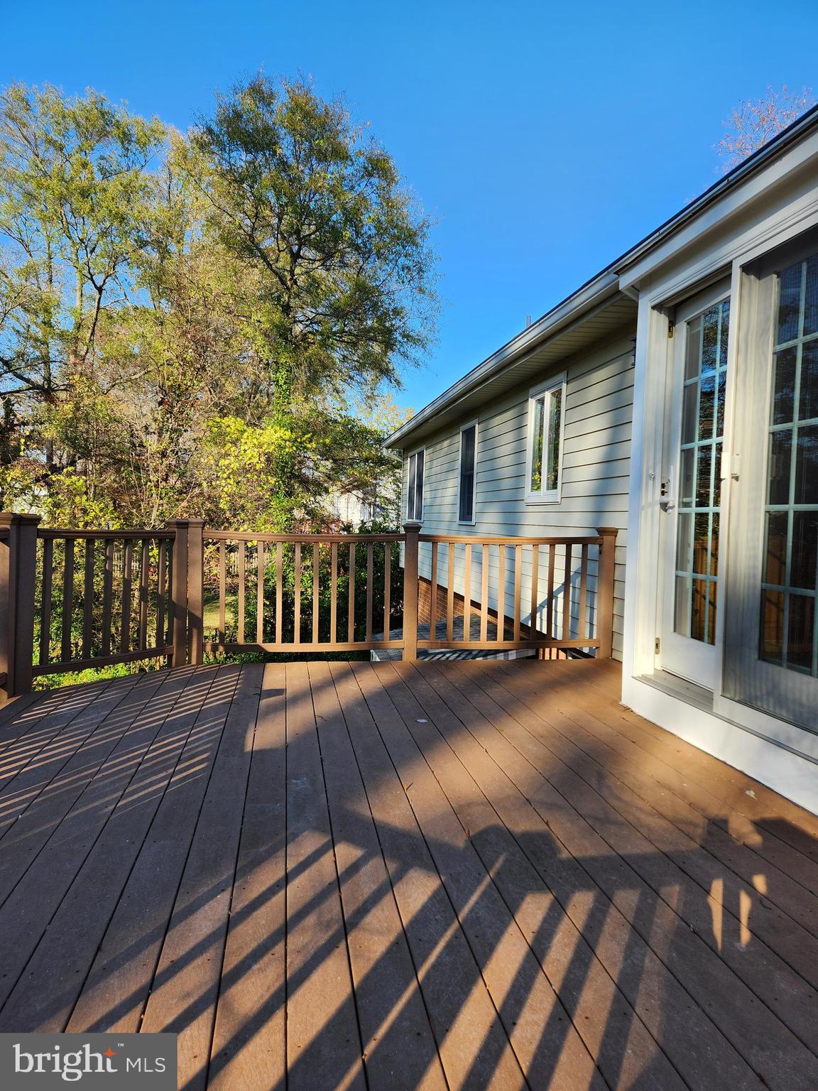 8230 Riverside Road Alexandria, VA 22308 - Photo 20 of 49 Large deck off the kitchen