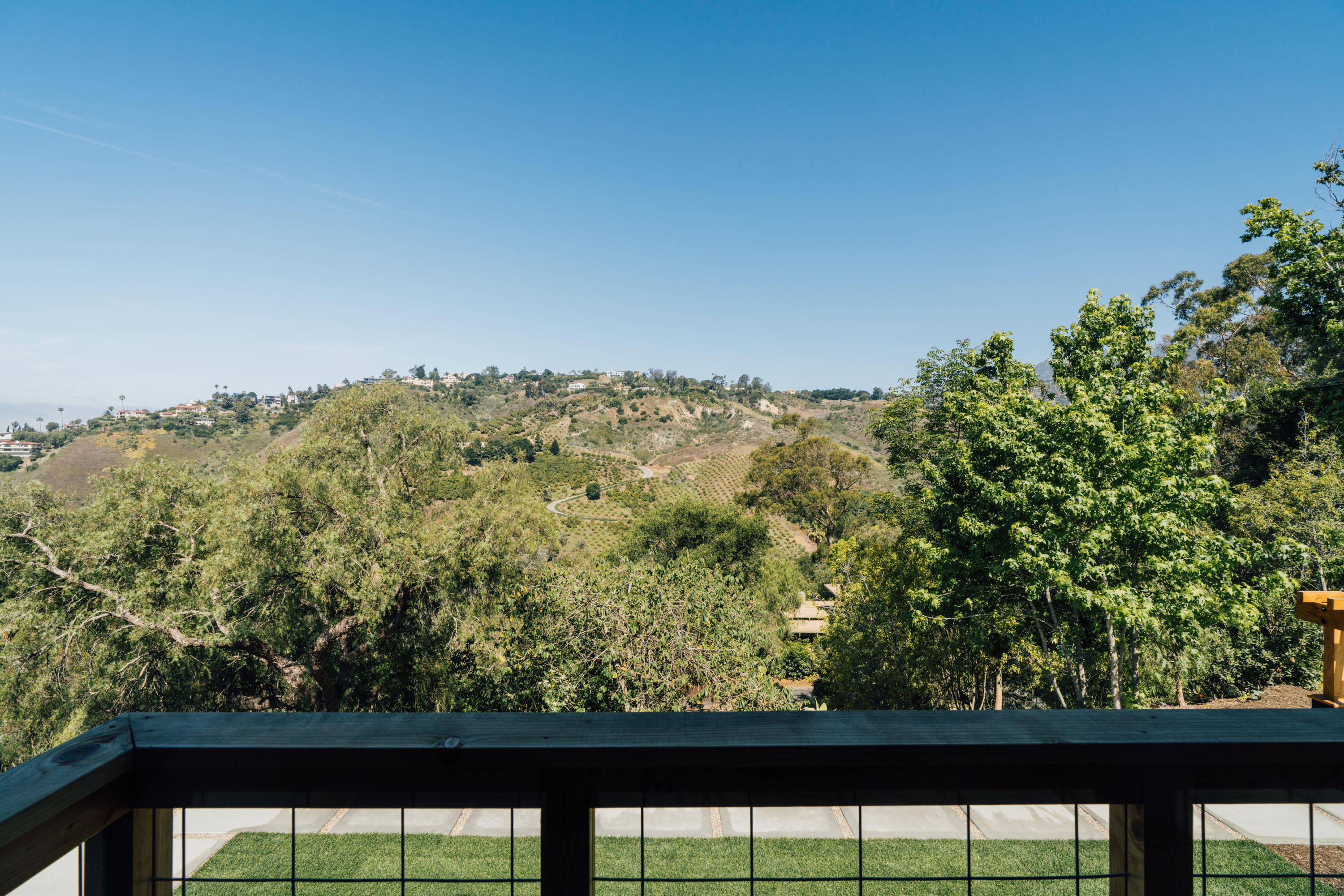 168 Canon View Road Montecito, CA 93108 - Photo 15 of 34 Upstairs Balcony View
