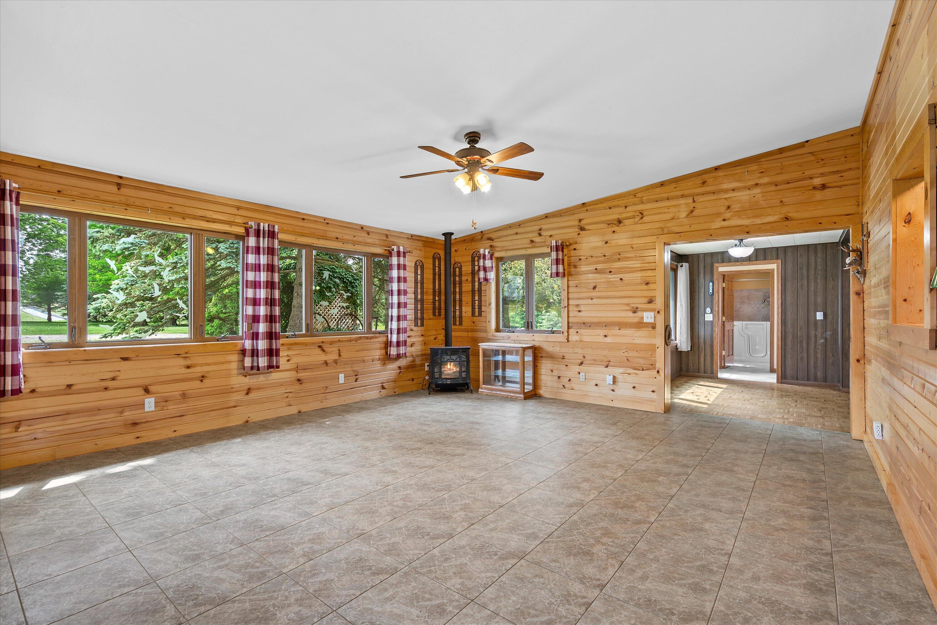 6544 Mohawk Road Wayne, WI 53002 - Photo 4 of 33 Great Room and Dining