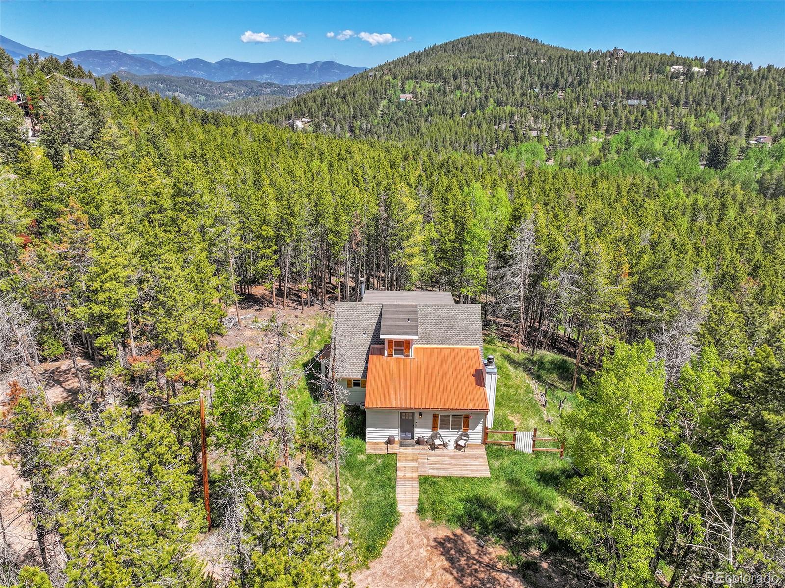 9092 South Gray Lane Conifer, CO 80433 - Photo 2 of 23 a view of a tennis court
