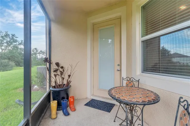 a front view of a building with street view