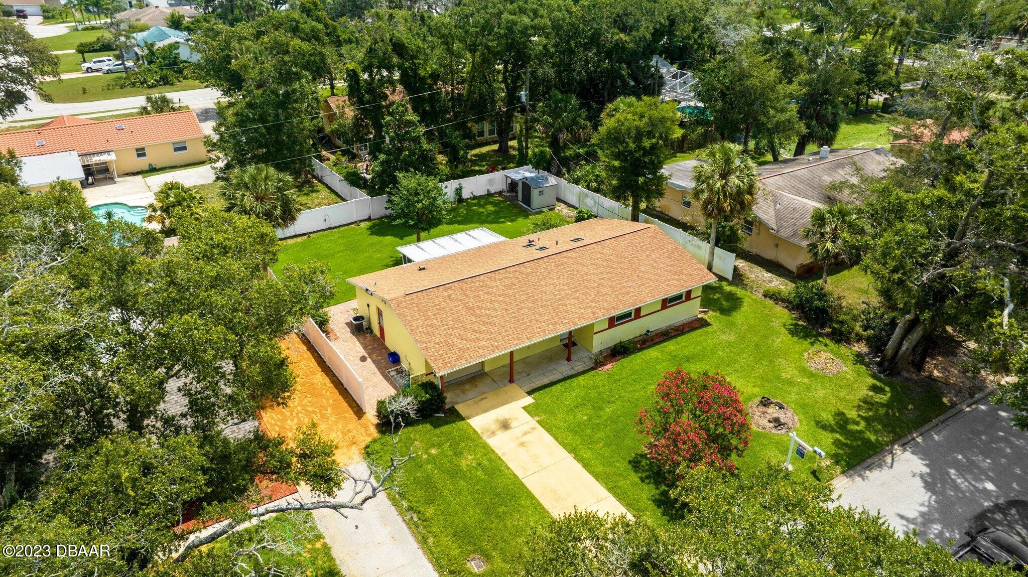 997 Parkwood Drive Ormond Beach, FL 32174 - Photo 23 of 25 997 Parkwood ariel view 1
