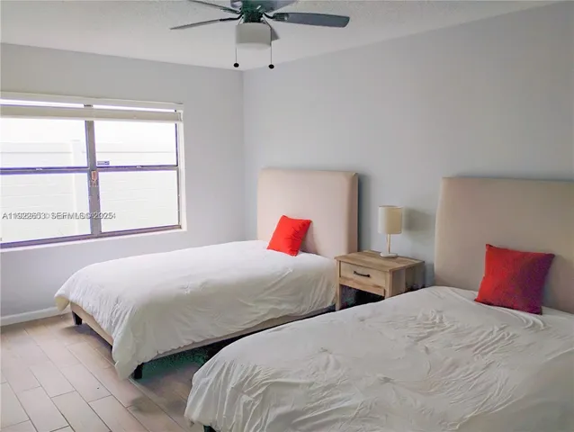 a view of garden with patio