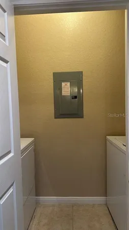 a view of a door