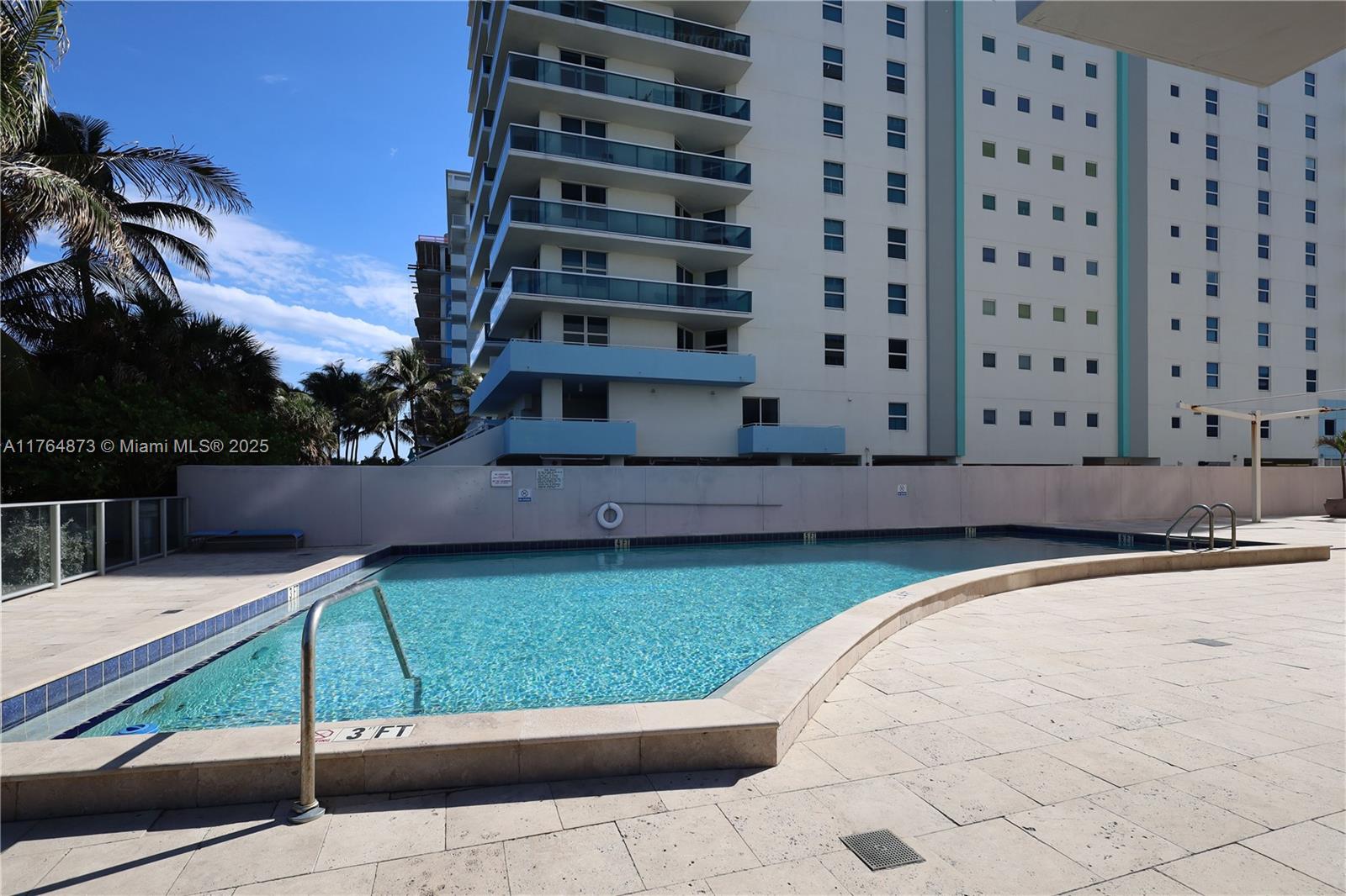 9225 Collins Avenue, Unit 503 Surfside, FL 33154 - Photo 24 of 37 a view of a terrace with chairs