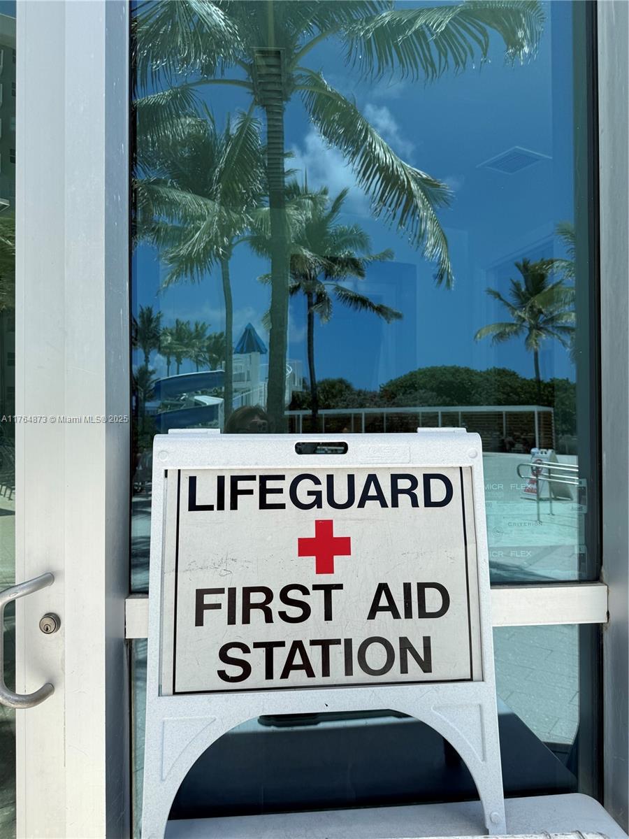 9225 Collins Avenue, Unit 503 Surfside, FL 33154 - Photo 31 of 37 a view of sign board