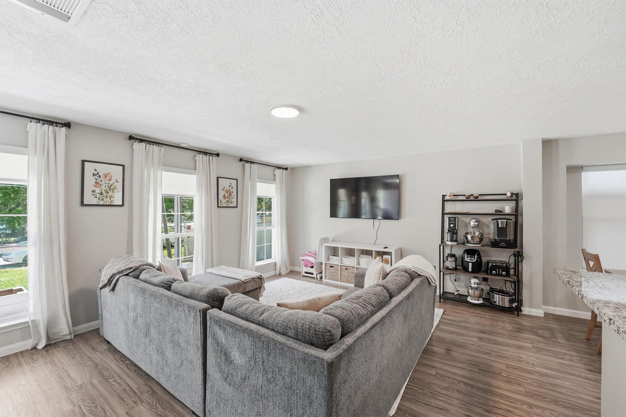 15011 Crockett Road Willis, TX 77378 - Photo 2 of 24 Bright, open living space designed for everyday comfort.
