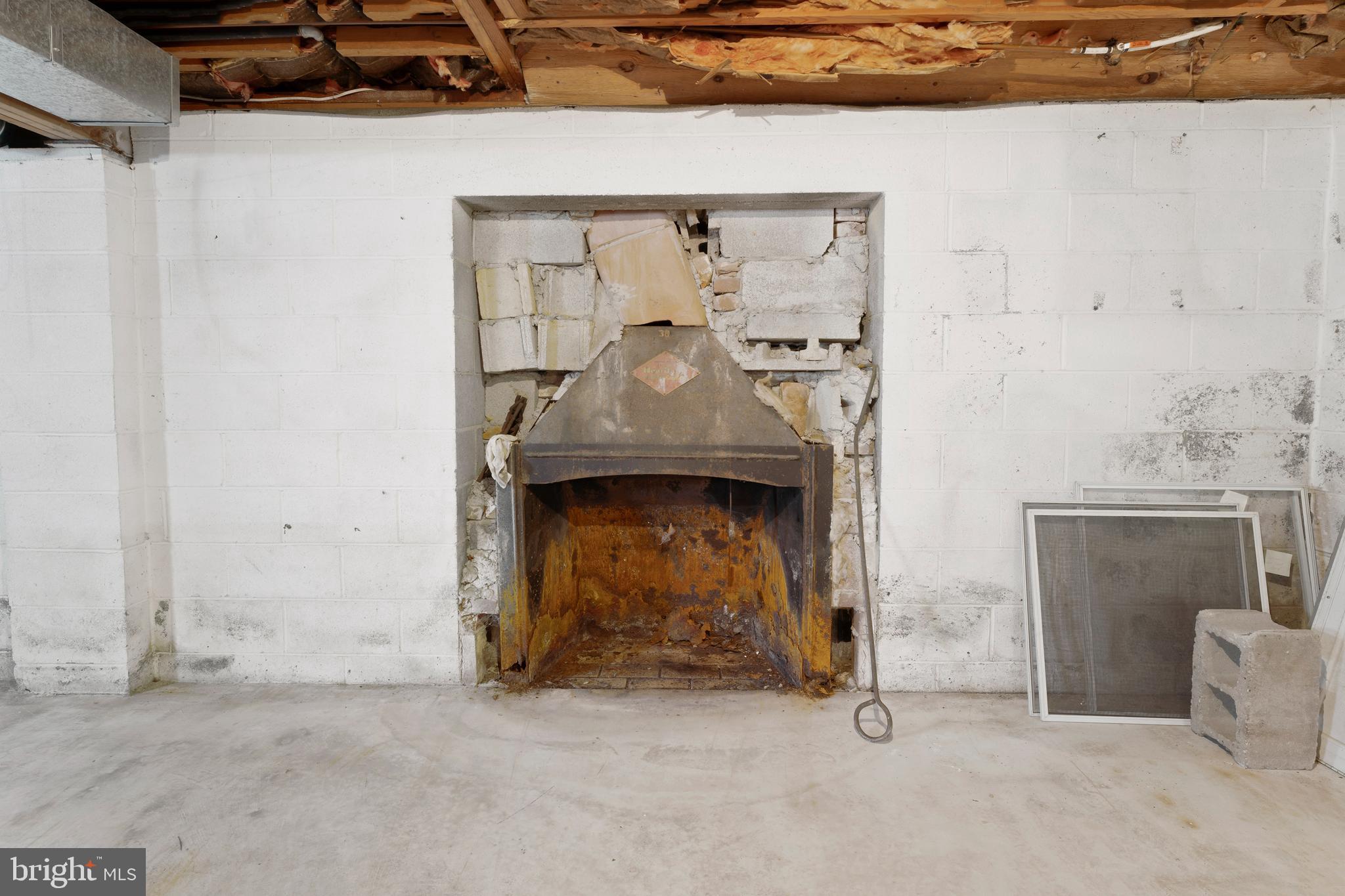 129 Barnsboro Road Sewell, NJ 08080 - Photo 46 of 56 Working fireplace in basement