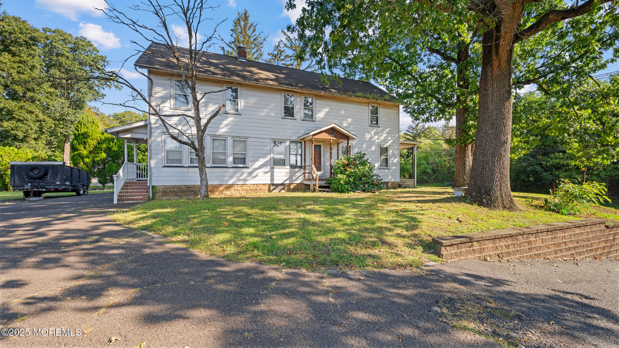 4641 Crosswicks Hamilton Square Road Robbinsville, NJ 08691 - Photo 6 of 58 a view of a house with basketball court
