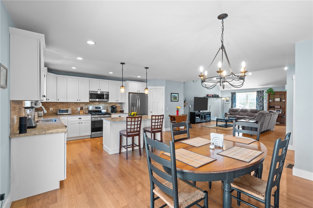 89 Silas Hill Way Exeter, RI 02822 - Photo 5 of 35 Kitchen/Dining area view from dining area