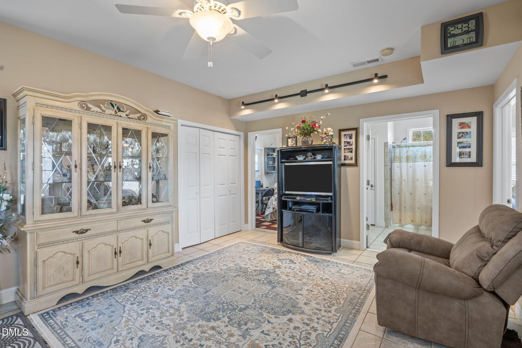 828 Chair Factory Road Nakina, NC 28455 - Photo 14 of 54 a living room with furniture and a flat screen tv