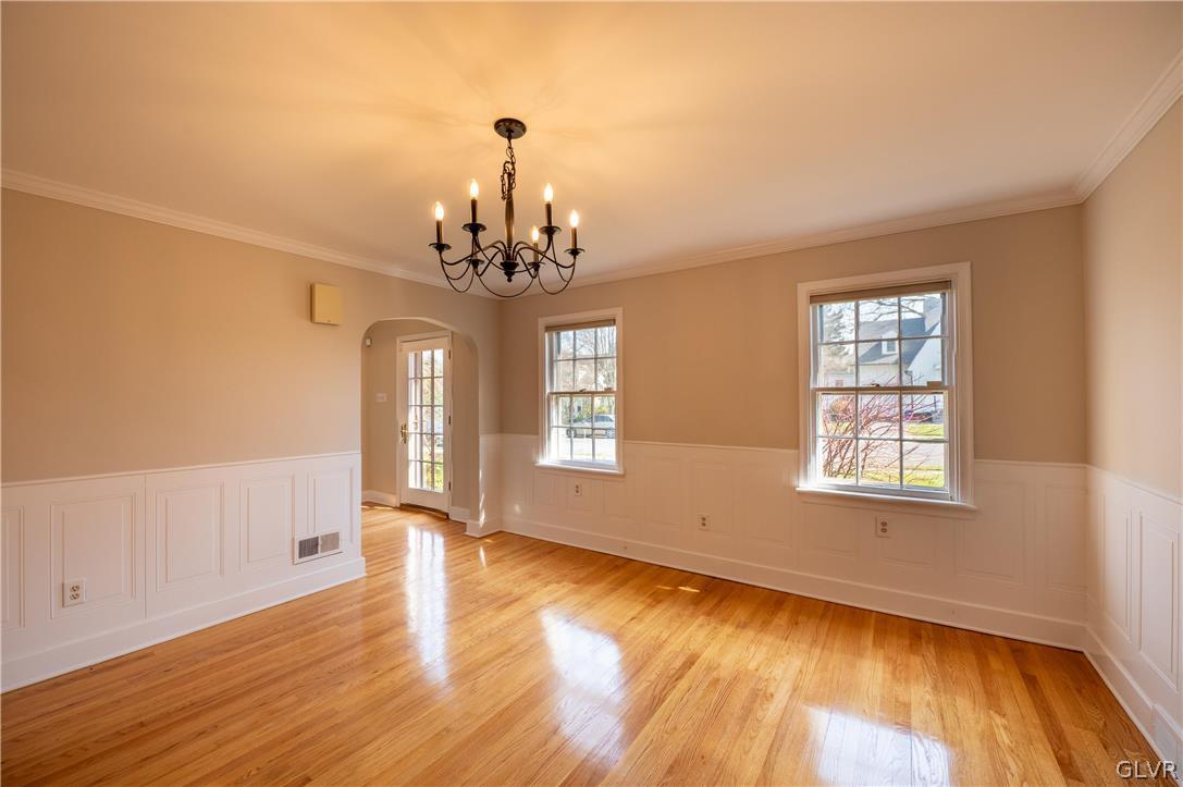 719 14th Avenue Bethlehem, PA 18018 - Photo 9 of 33 wooden floor in an empty room with a window
