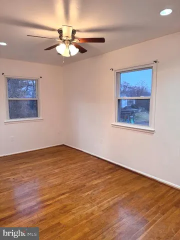 a view of wooden floor