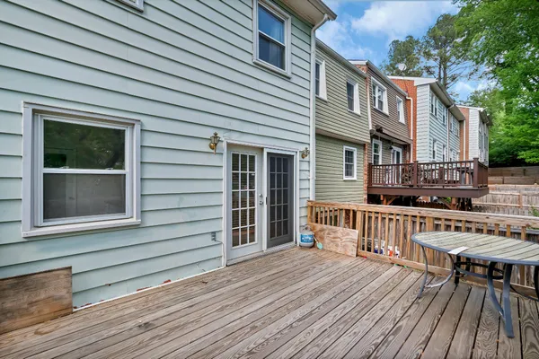 a view of a house with a roof deck
