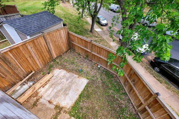 a view of outdoor space and deck
