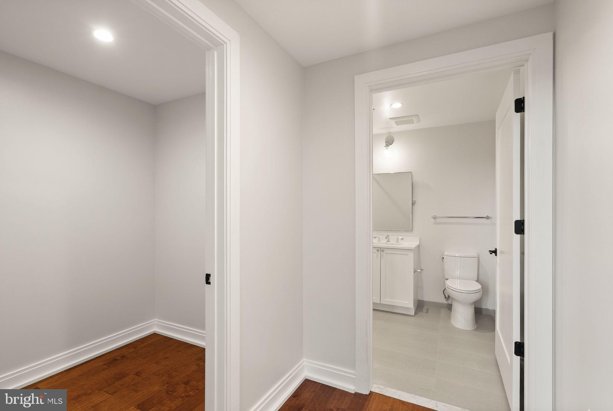 1111 Pennsylvania Ave. Southeast, Unit 304 Washington, DC 20003 - Photo 22 of 42 a view of bathroom with a toilet