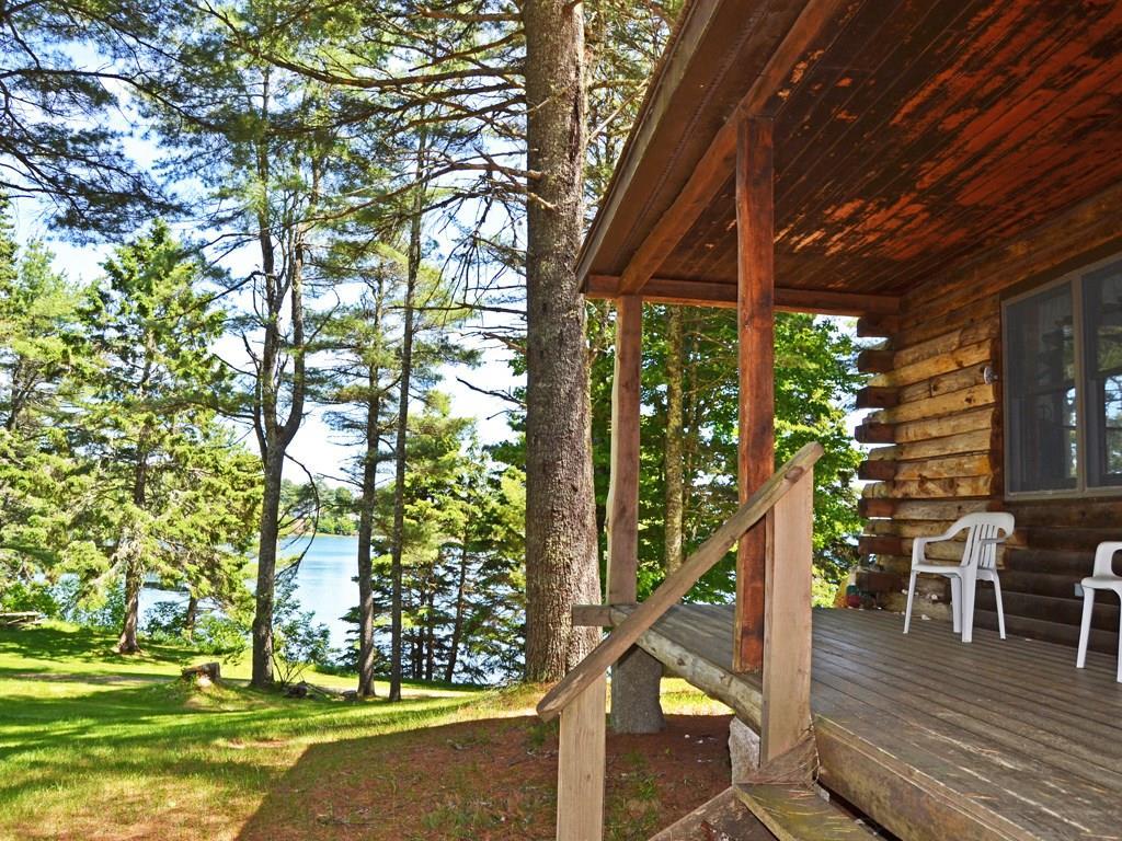 43 Falls Point Road Sullivan, ME 04664 - Photo 6 of 32 The front porch of the cabin.