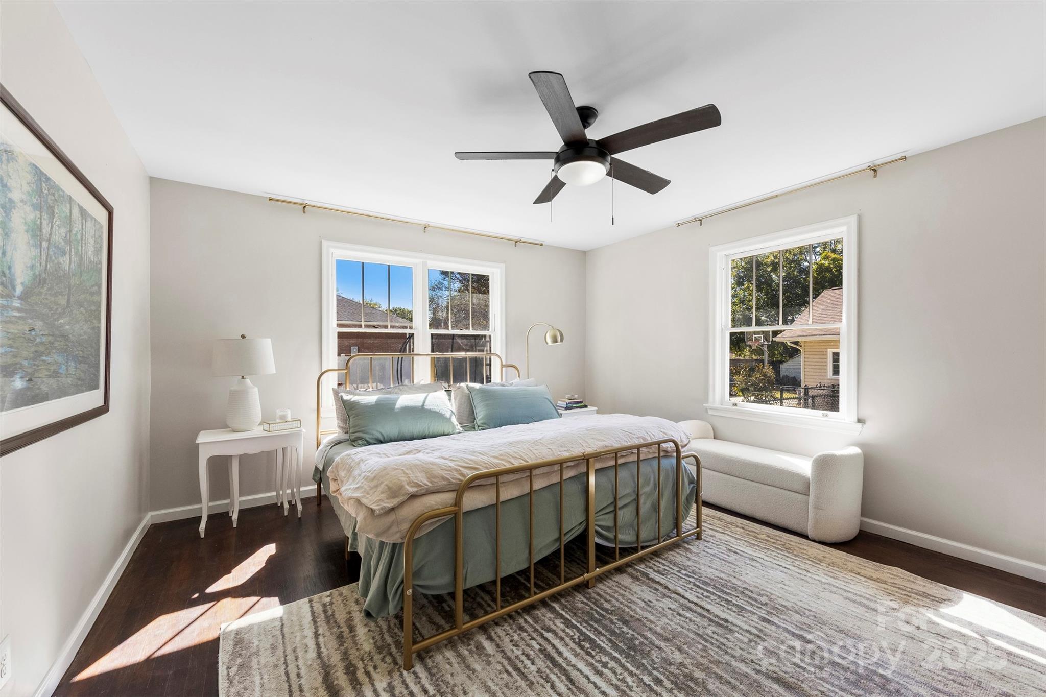 411 South Battleground Avenue Kings Mountain, NC 28086 - Photo 14 of 38 a bedroom with a bed and a window