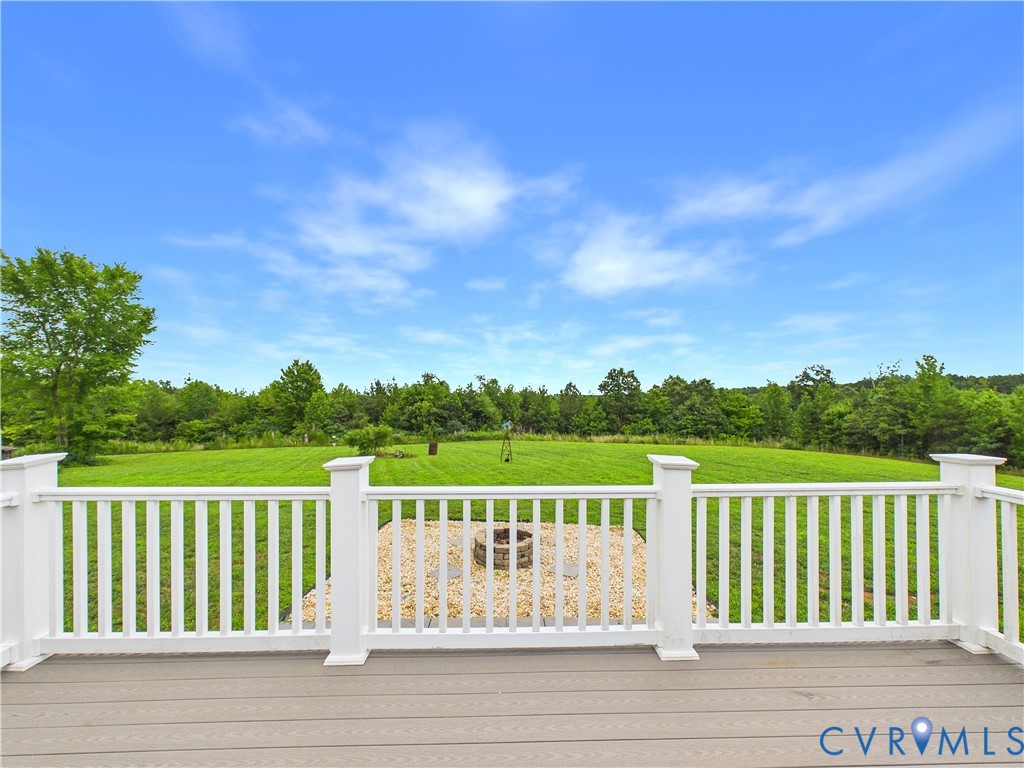 2392 Rehoboth Road Victoria, VA 23974 - Photo 59 of 81 Outdoor deck with composite decking and white rail