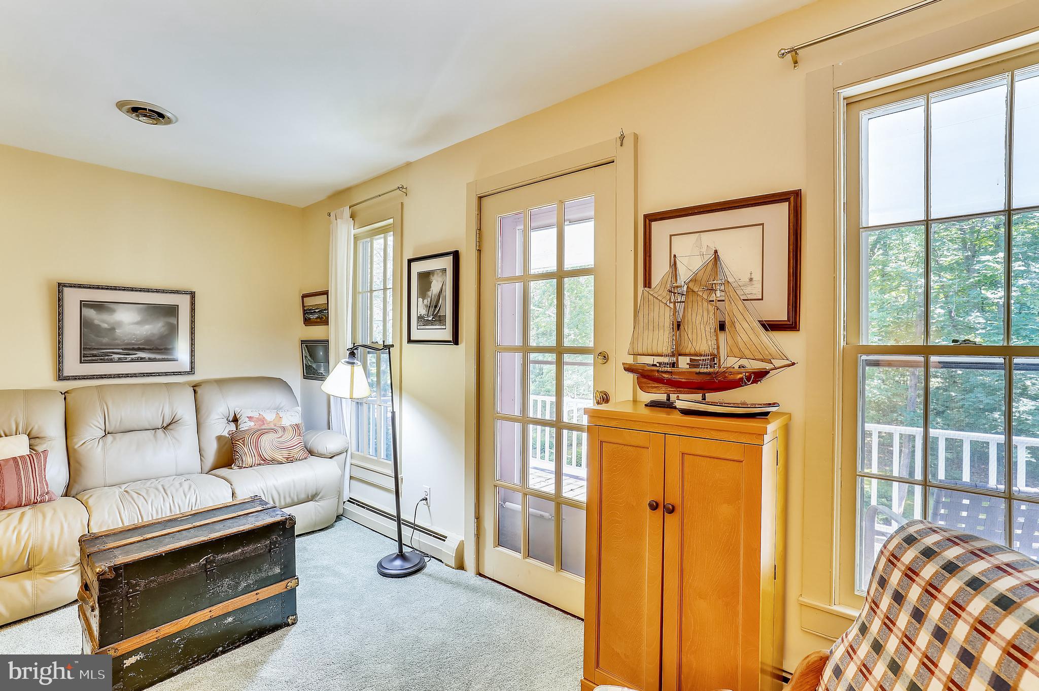 1895 German Chapel Road Prince Frederick, MD 20678 - Photo 33 of 90 Upper Level Family Room w/access to Upper Porch