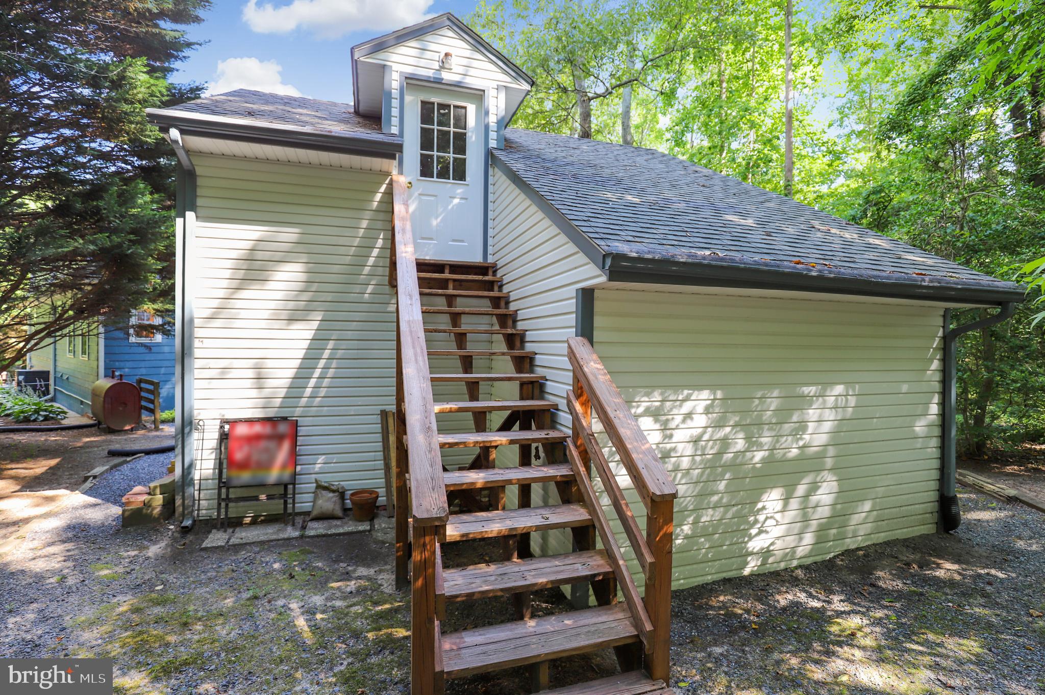 1895 German Chapel Road Prince Frederick, MD 20678 - Photo 60 of 90 Back stairs to extensive storage in Garage