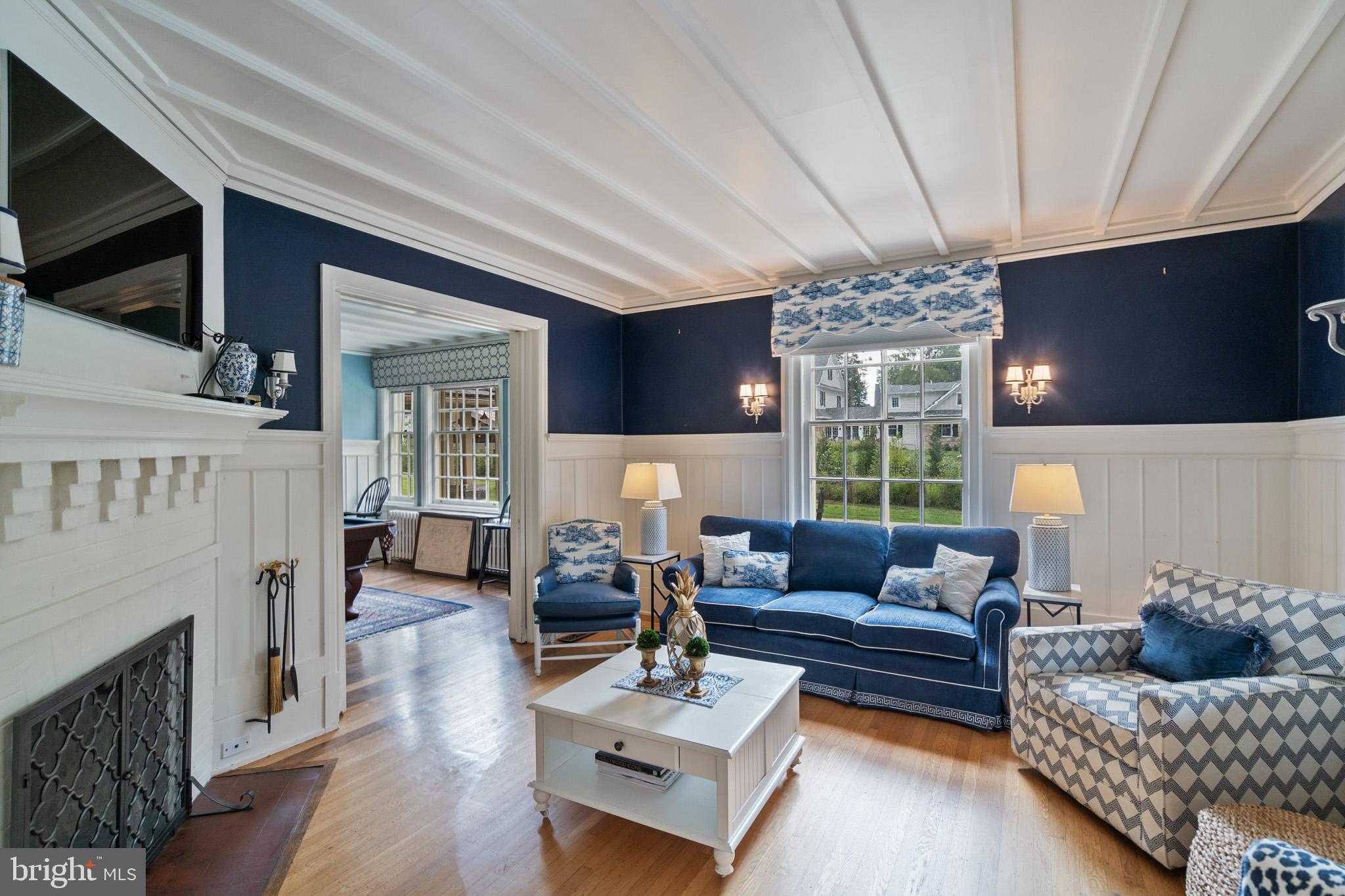 246 Chester Road Devon, PA 19333 - Photo 11 of 42 Living Room / Front Parlor