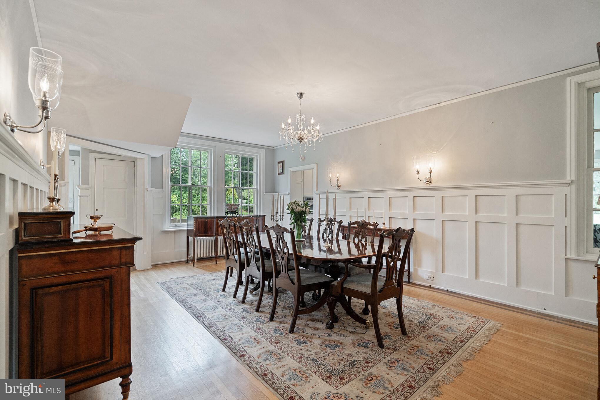 246 Chester Road Devon, PA 19333 - Photo 13 of 42 9 foot ceilings throughout