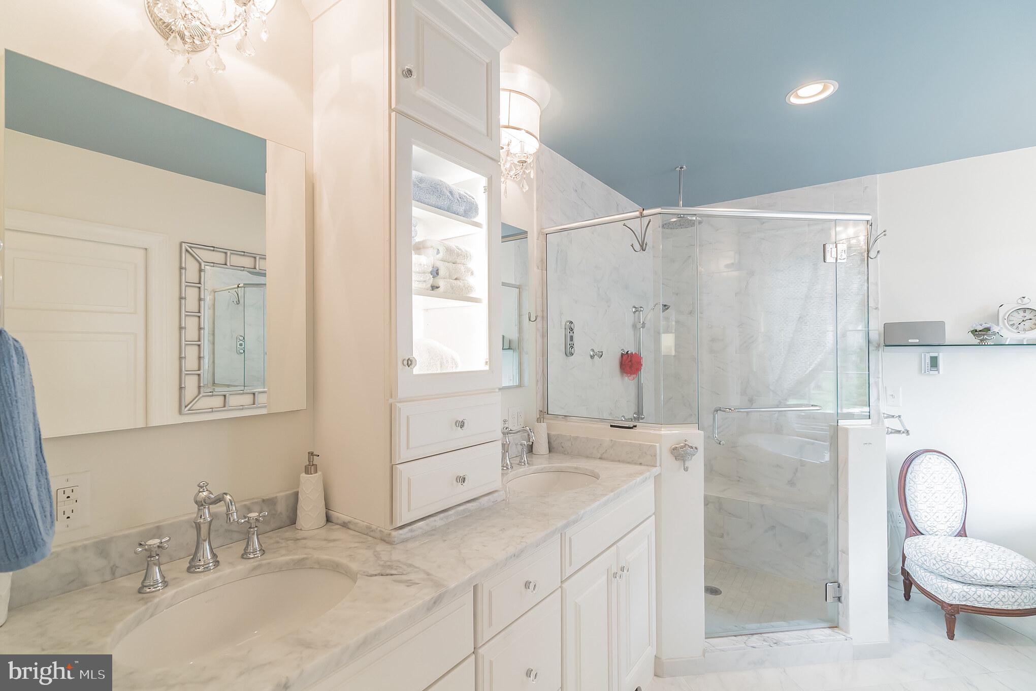 246 Chester Road Devon, PA 19333 - Photo 24 of 42 Master Bath with Double Sinks