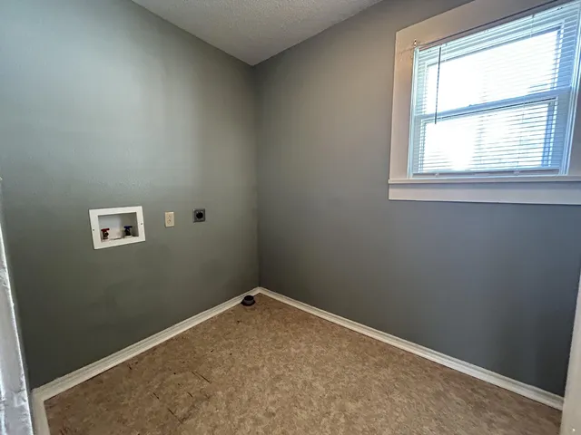 a view of kitchen and utility room