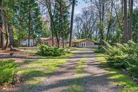 a house view with a outdoor space