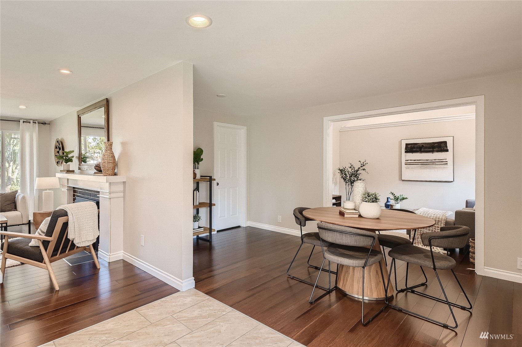 314 213th Place Southwest Bothell, WA 98021 - Photo 8 of 29 a view of a dining room with furniture and wooden floor