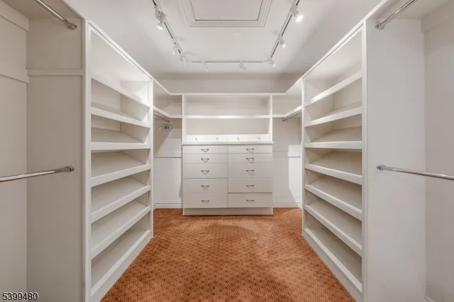 a view of walk in closet