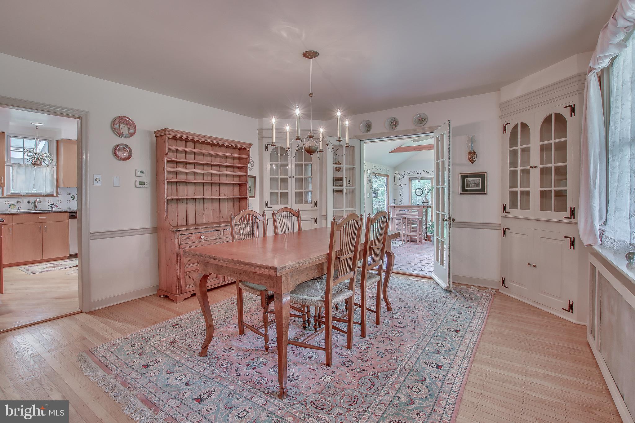 3619 Edencroft Road Huntingdon Valley, PA 19006 - Photo 8 of 22 Dining Room with built-in cupboards