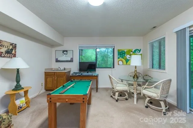 a outdoor space with furniture