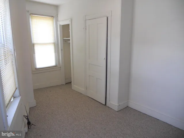 a view of hallway with window