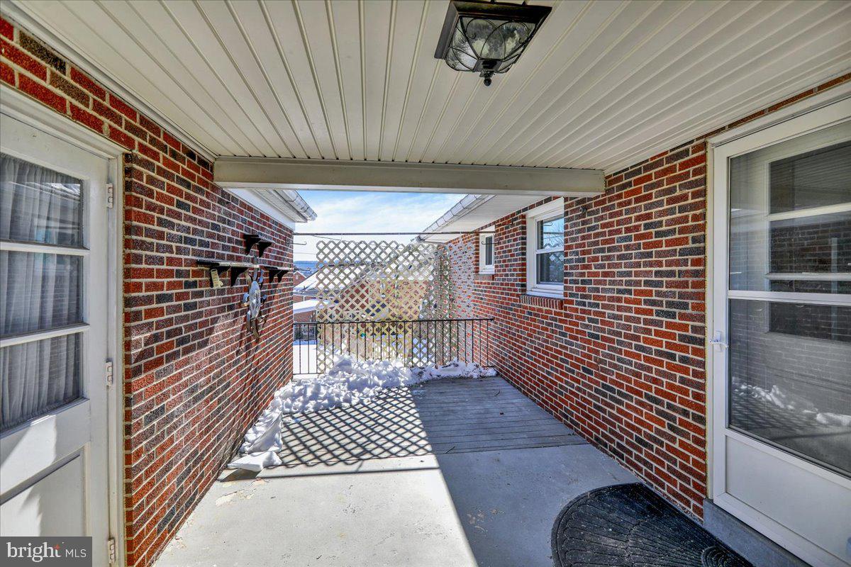 629 Lawrence Avenue Reading, PA 19609 - Photo 26 of 39 a view of a porch with wooden floor