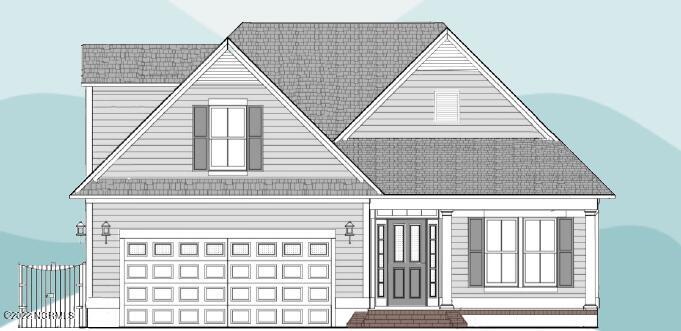 Monroe - Elevation A Rendering