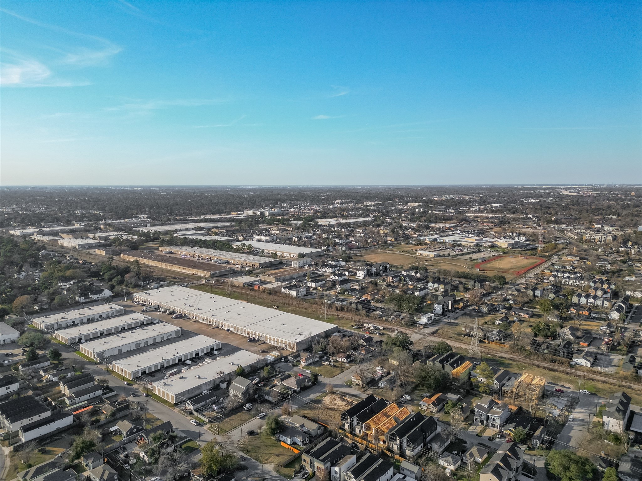 410 East 33rd Street Houston, TX 77018 - Photo 48 of 49 an aerial view of a