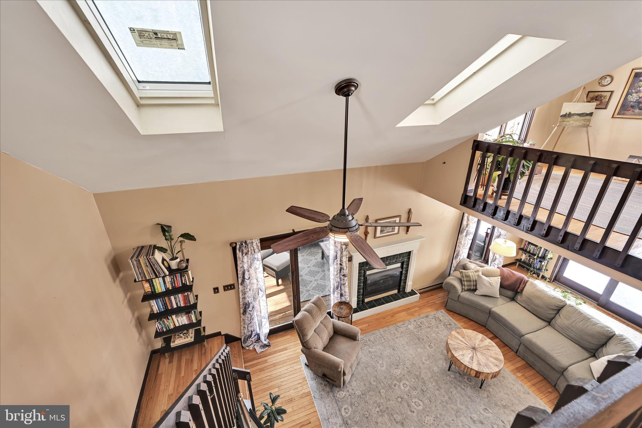 337 Berry Mountain Road Millersburg, PA 17061 - Photo 23 of 40 View from loft to Living Room