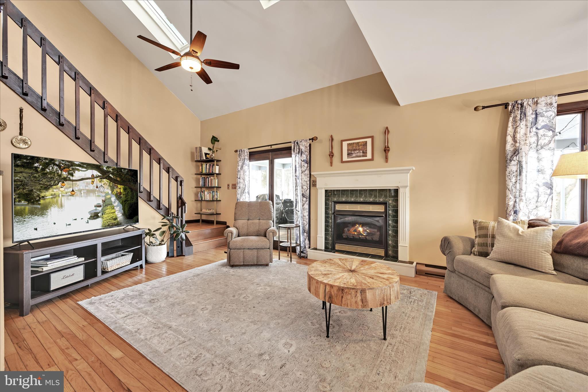 337 Berry Mountain Road Millersburg, PA 17061 - Photo 4 of 40 Living Room with Propane Fireplace
