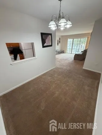a view of a livingroom with a window