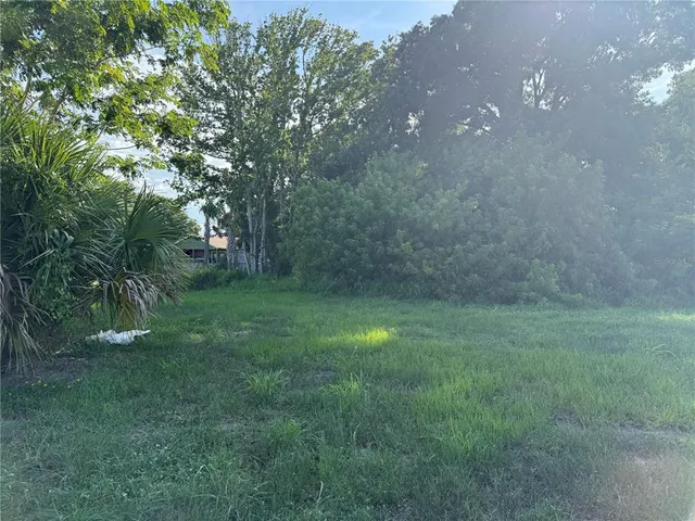 a view of an outdoor space and a yard