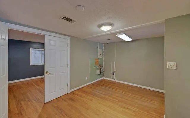 a view of empty room