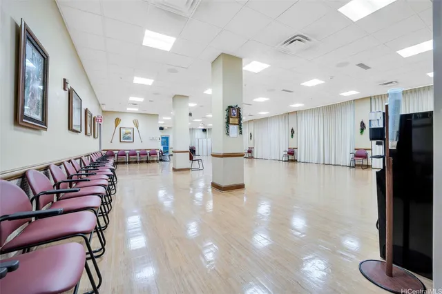 a view of a building in the background