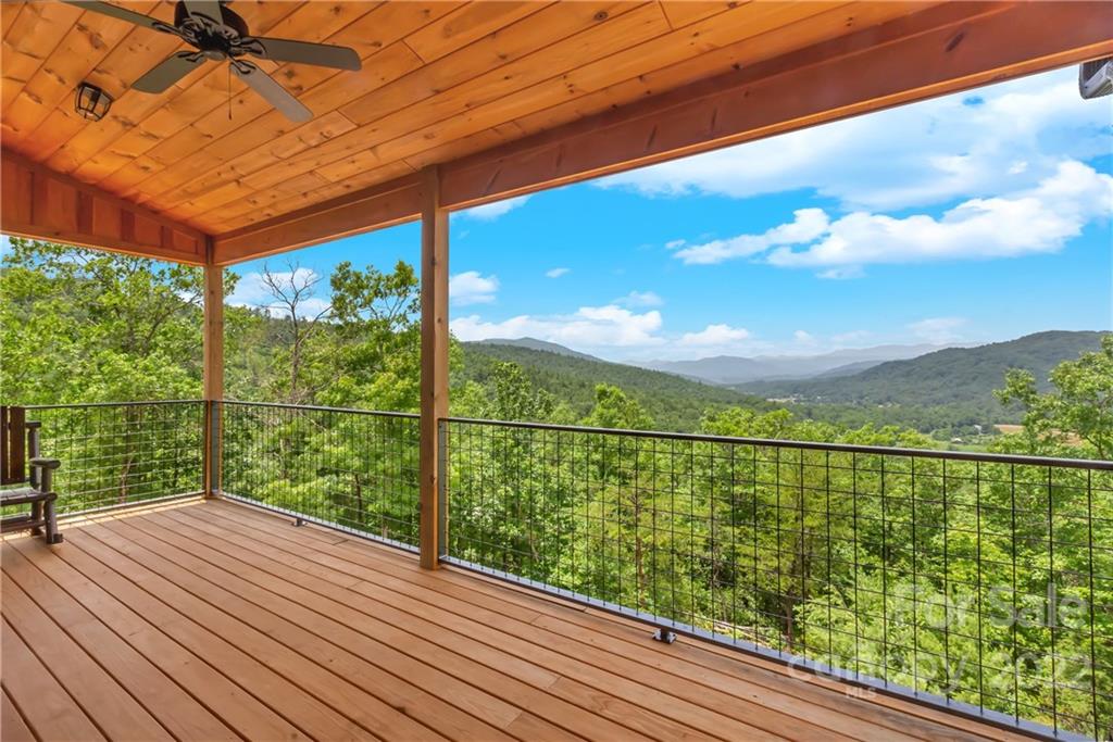 1299 Fox Rdg Trail Marion, NC 28752 - Photo 4 of 23 a view of balcony with mountain view