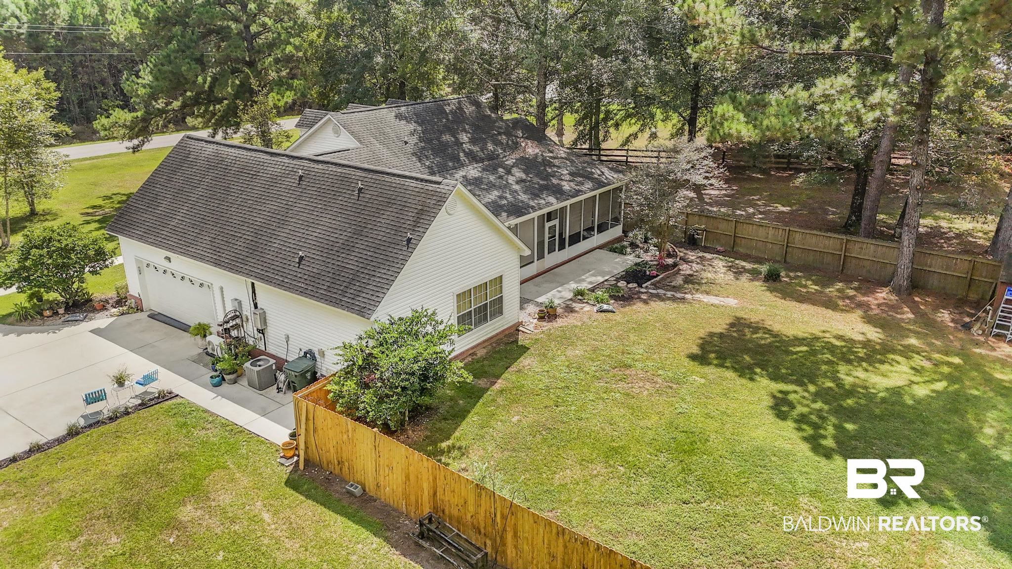 10603 Old Stage Road Stockton, AL 36579 - Photo 30 of 34 Drone / aerial view of a tree filled landscape