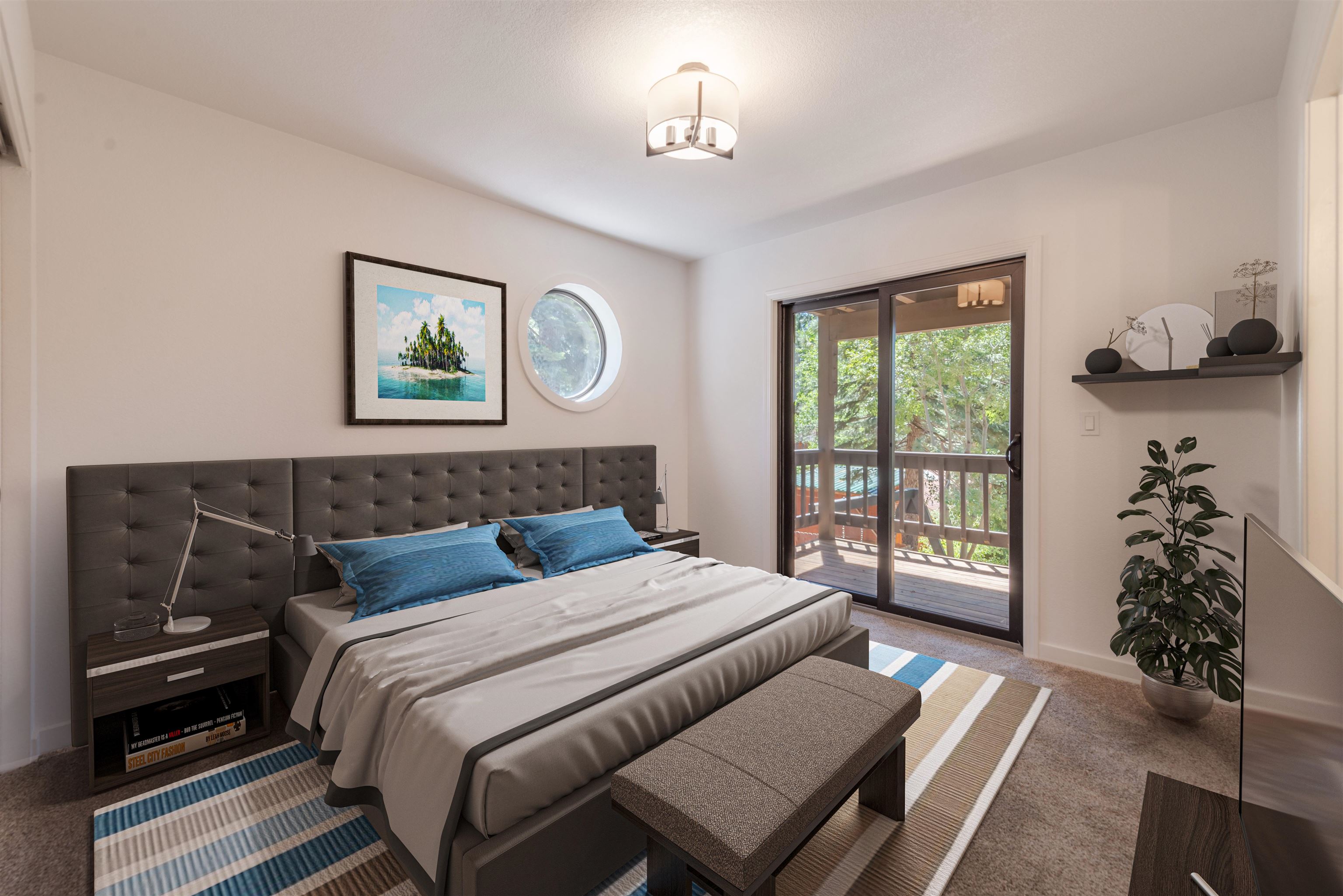 12839 Palisade Street Truckee, CA 96161 - Photo 13 of 21 a bedroom with a bed and a window