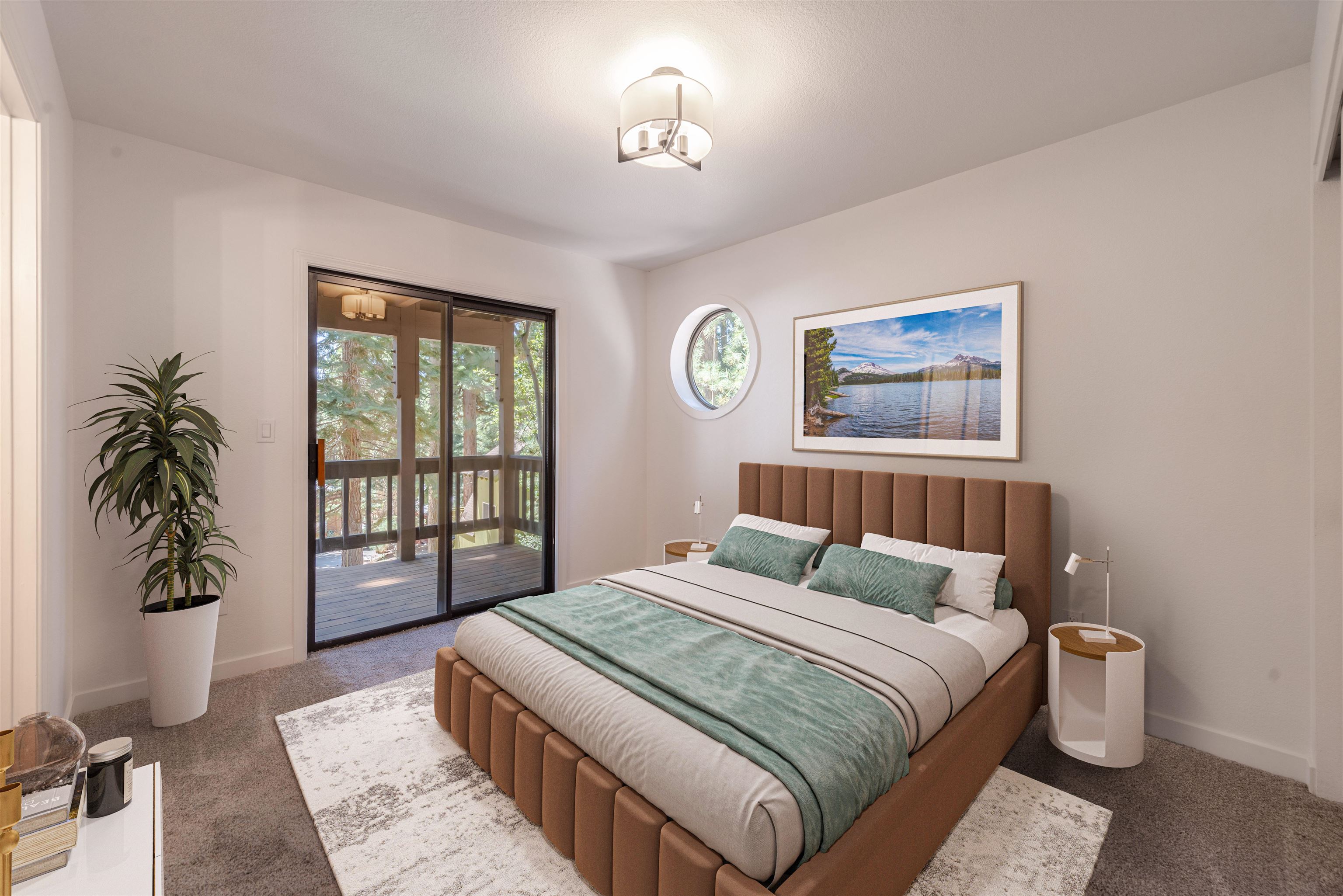 12839 Palisade Street Truckee, CA 96161 - Photo 16 of 21 a bedroom with a large bed and a window